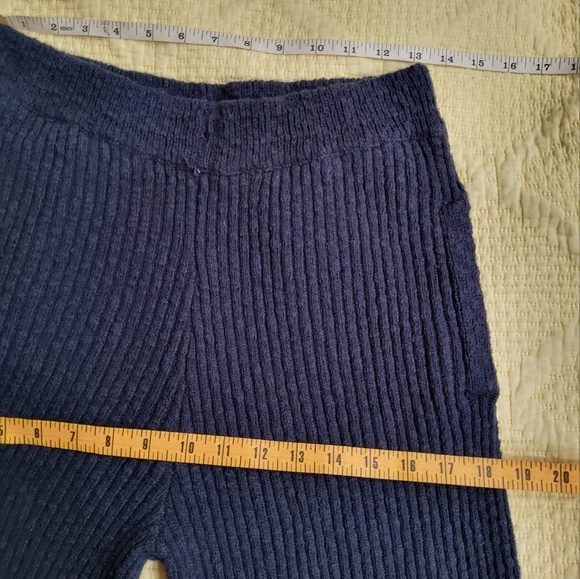 Free People Beach Adelaide Sweater Knit Wide Leg Pants Size SP - Picture 9 of 14